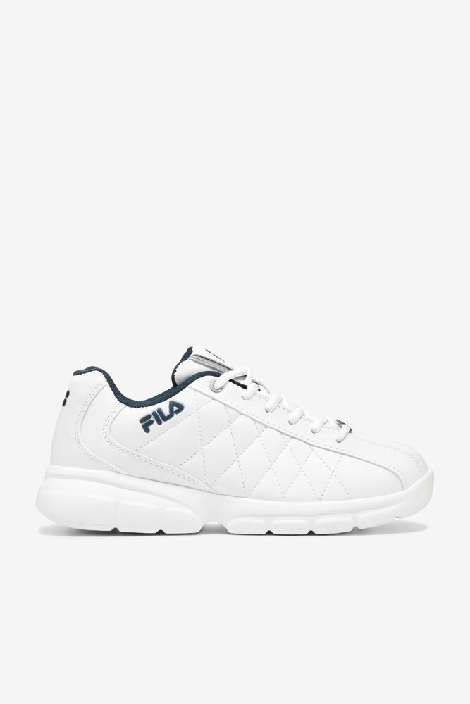 Fila Fulcrum 3 White Sneakers Mens - NZ 47653-TOLR